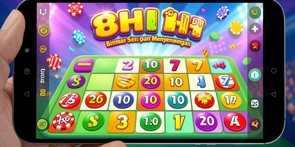 Gameplay seru dan interaktif pada aplikasi Bingo 8HHH.