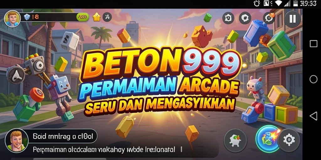Tampilan gameplay menarik dari BETON999 dengan aksi arcade yang seru.