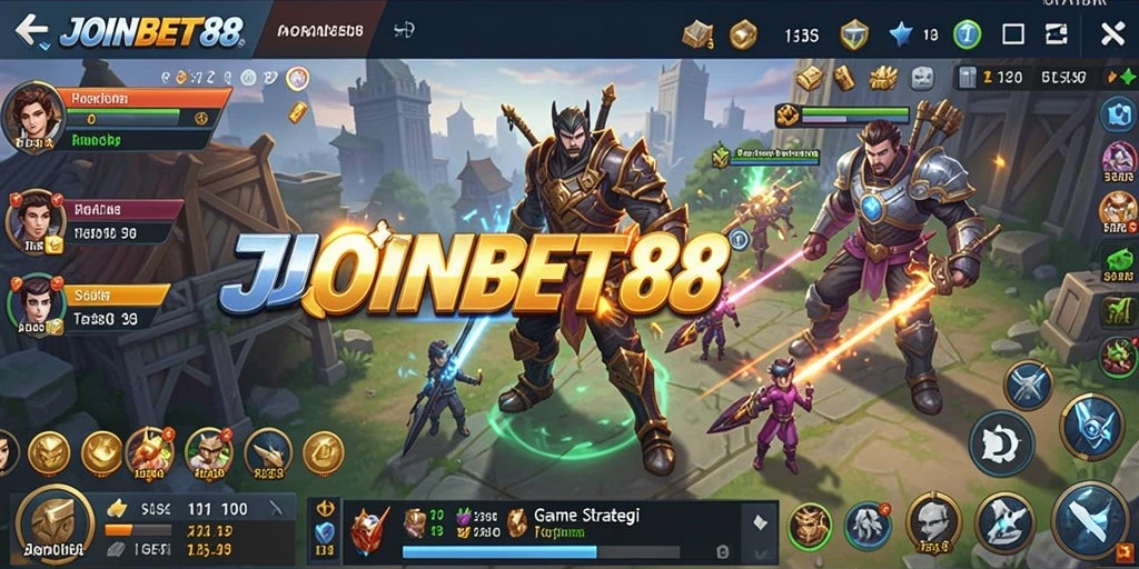 Tampilan gameplay yang mendebarkan dari JOINBET88.