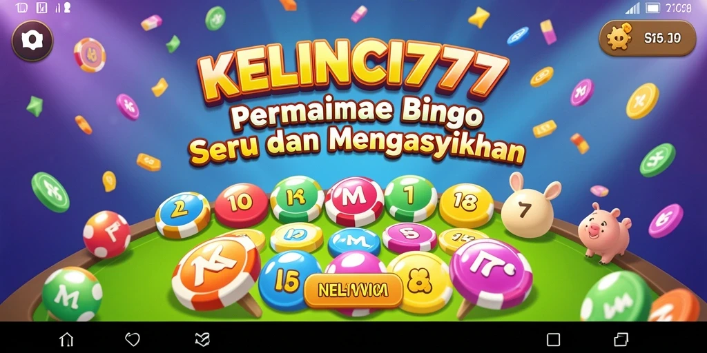 Tampilan gameplay menarik dari KELINCI777 saat bermain Bingo.