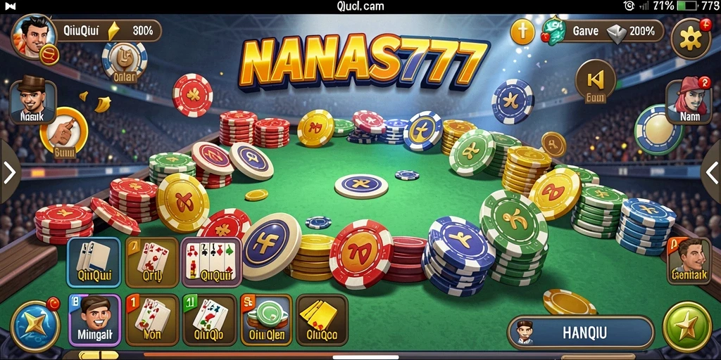 Tampilan gameplay NANAS777 yang menarik dan interaktif.